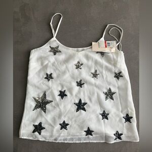 Vince Camuto Tank with Stars Brand New